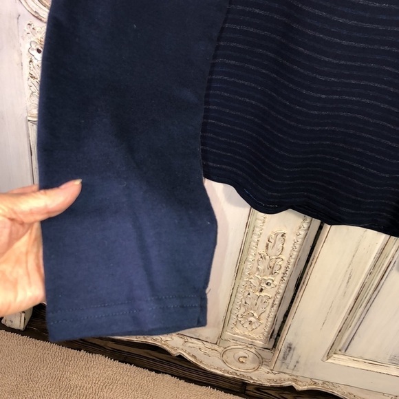 Men’s Hurley Navy NWT El Serape Crew Long Sleeve Sweat Shirt Size Large - Picture 5 of 11